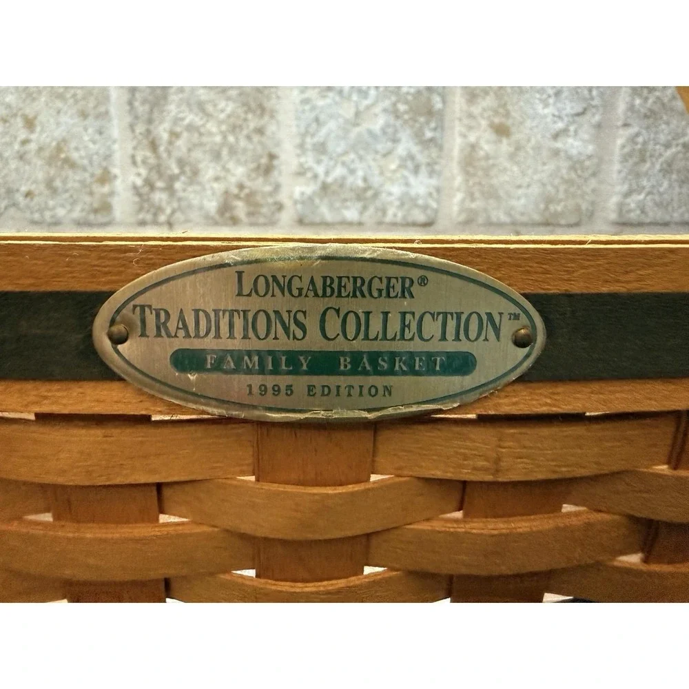 Longaberger‎ 1995 Traditions Collections FAMILY Basket Combo New in Box